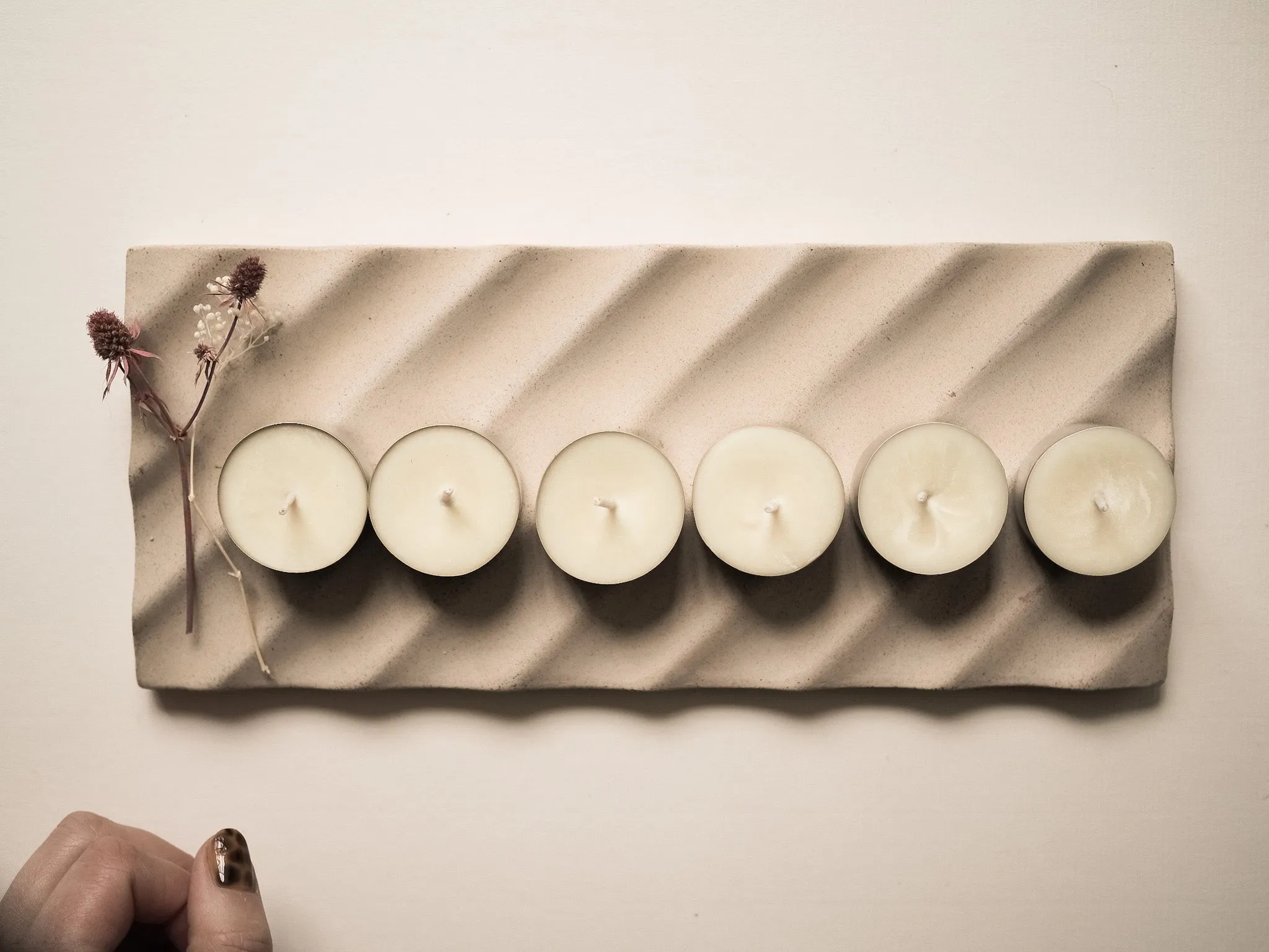 6 Non Scented  Tealights