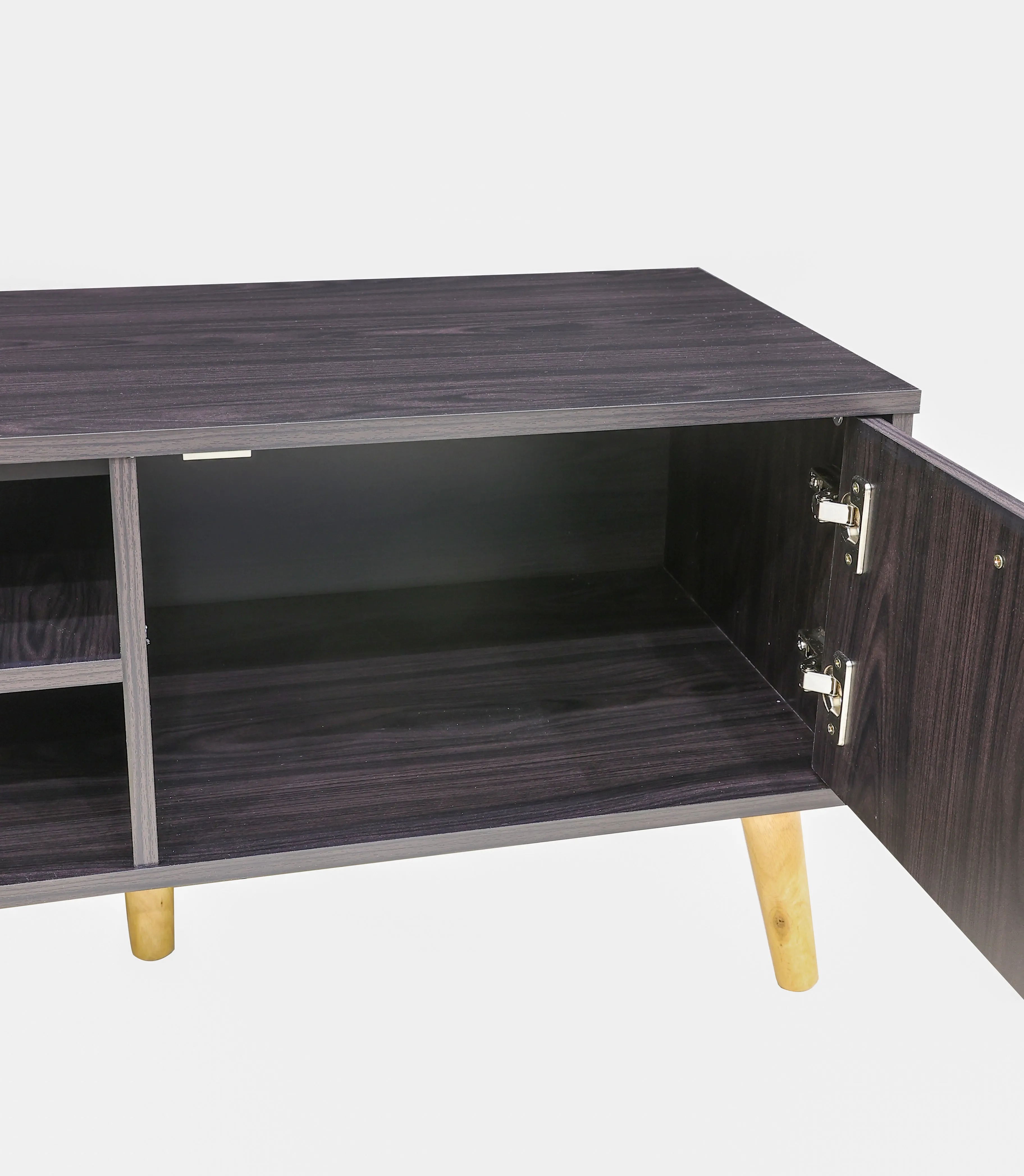 AFT TV RACK / STORAGE UNIT MAJESTIC SERIES, WENGE BROWN, 160CM x 40CM x 46CM