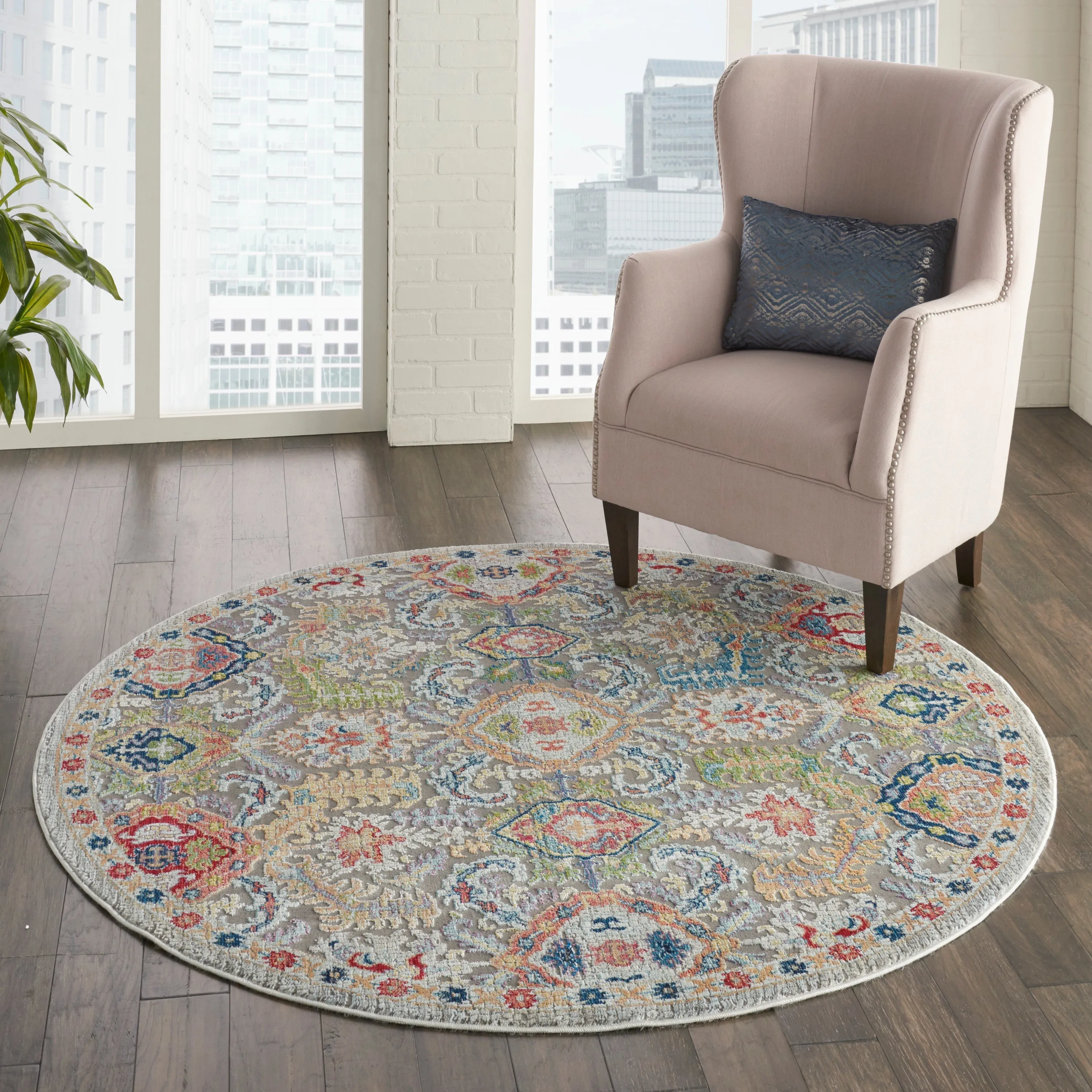 Ankara Global Grey/Multicolor Rug