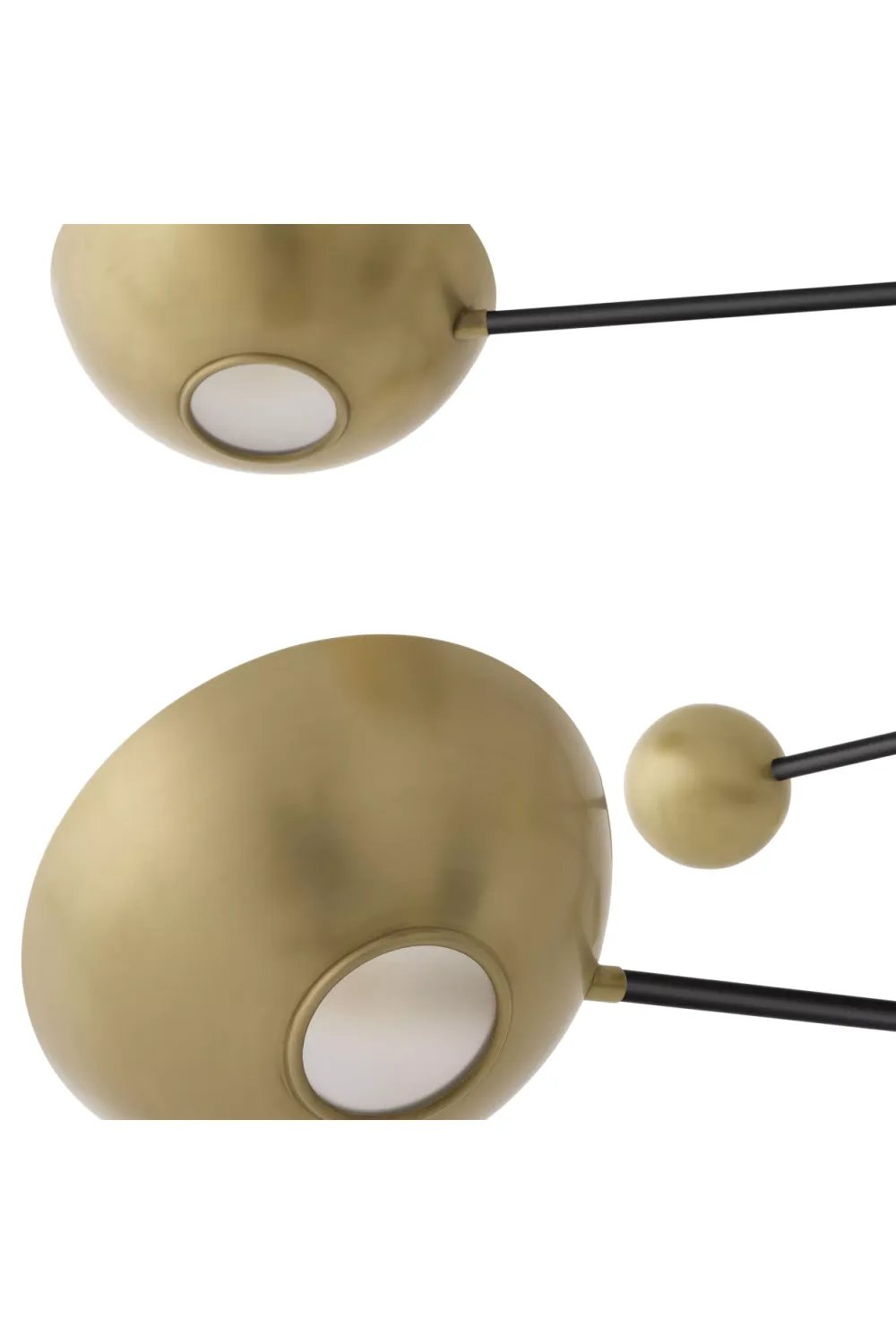 Antique Brass Bowls Chandelier | Eichholtz Salinas