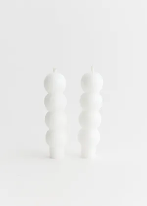 Baby Volute Candles (Set of 2)