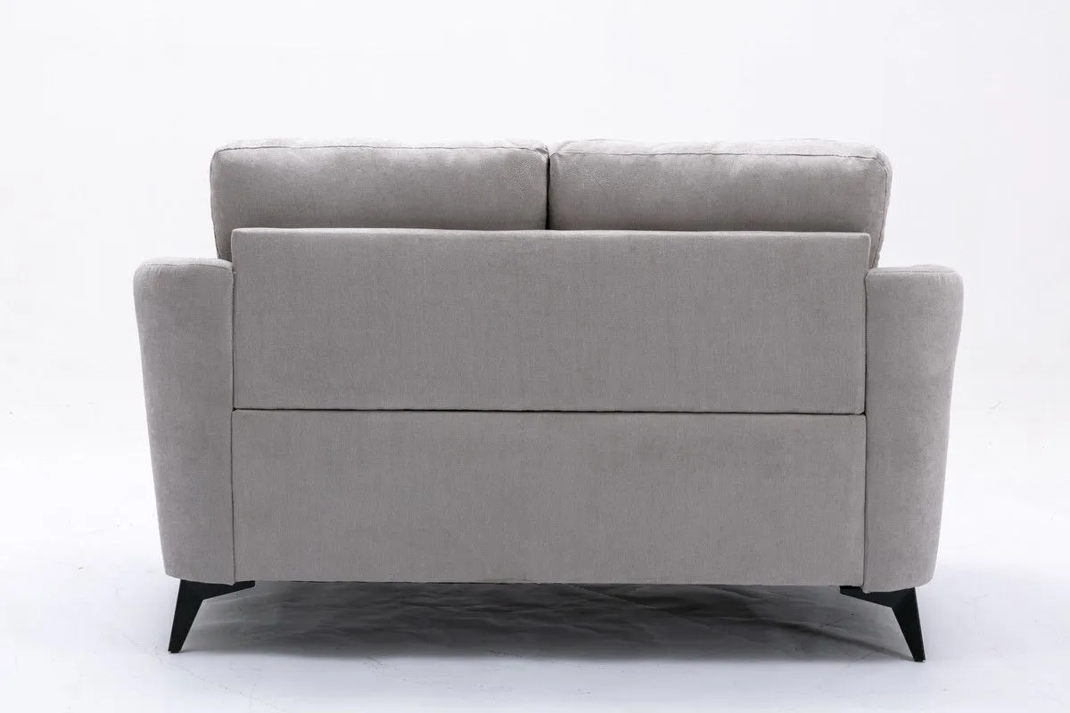 Callie - Woven Fabric Loveseat by Couch.com