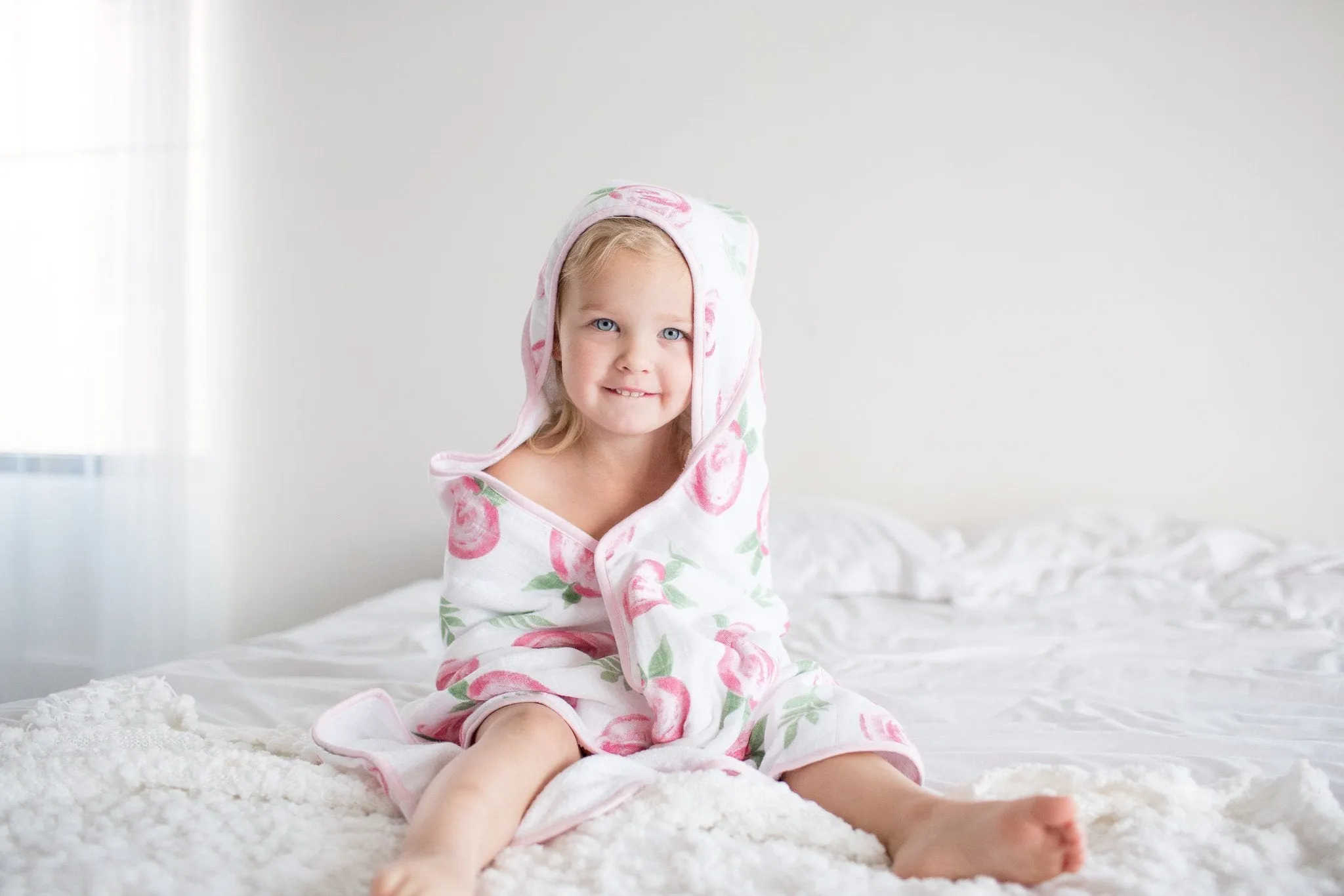 Copper Pearl Premium Knit Hooded Towel | Grace