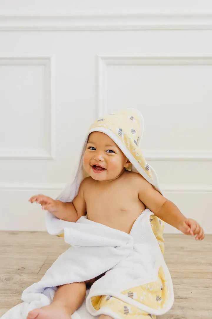 Copper Pearl Premium Knit Hooded Towel | Honeycomb