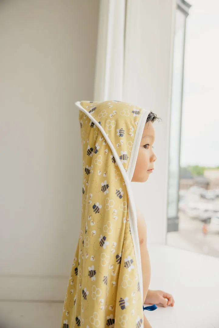 Copper Pearl Premium Knit Hooded Towel | Honeycomb