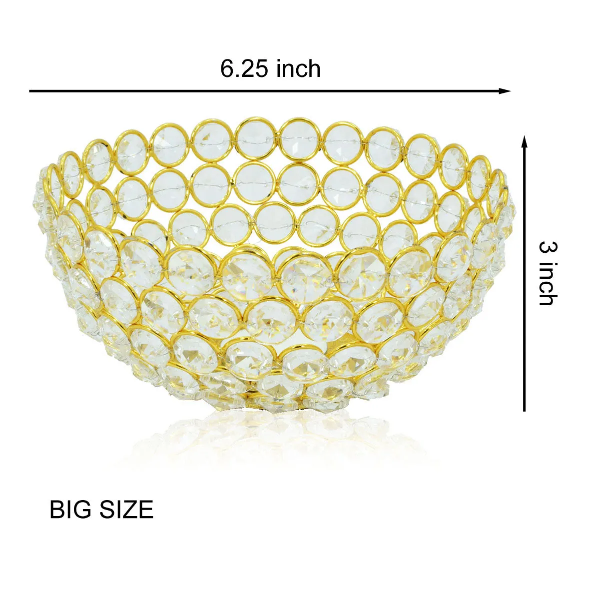 Crinds Bowl Candle Lamp - Big