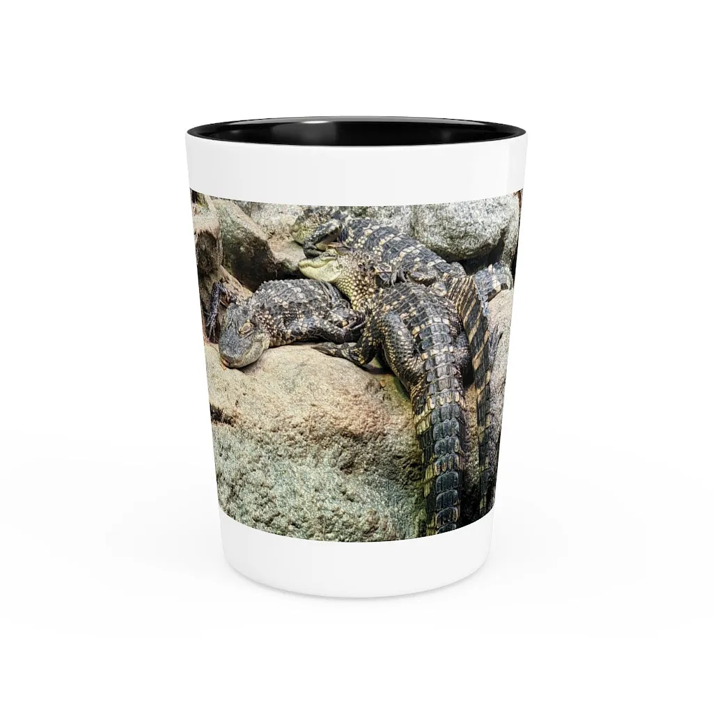 Crocodiles Shot Glass