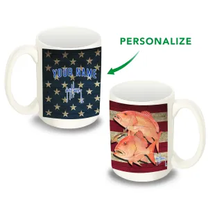 Custom Americana Snapper Coffee Mug