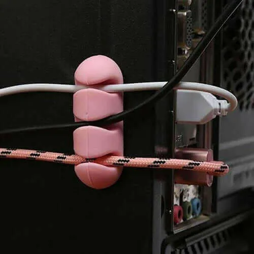 Cute 2 Pcs Headphone Headset Wire Wrap Cord Winder