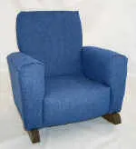 Denim Rocking Chair