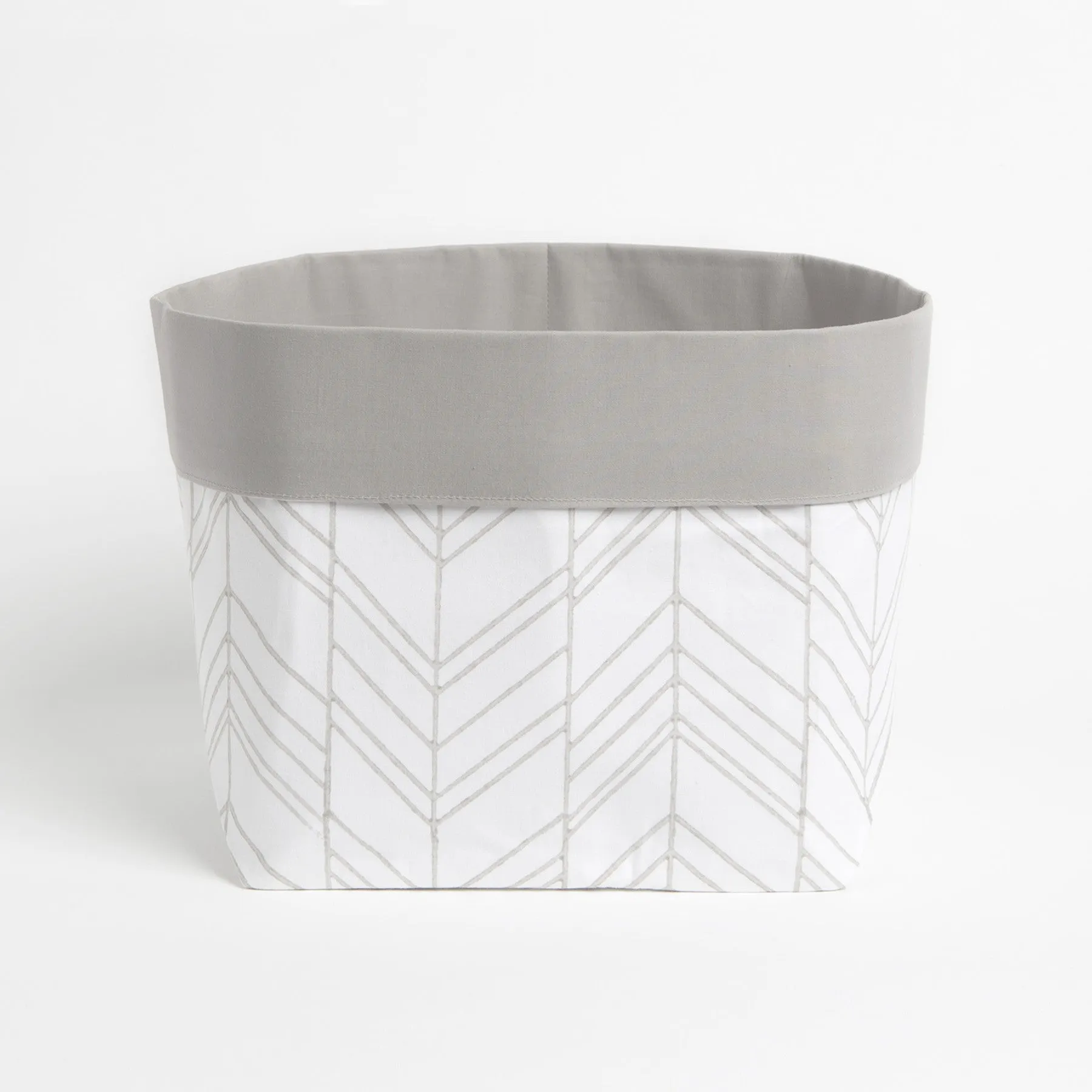 Fabric Storage Baskets <br> Multicolour Bear, Set of 2<br><span style="font-size: 10px;">Can be Personalised</span>