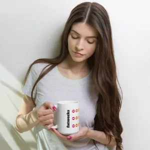 Iconic White Ceramic Coffee Mug