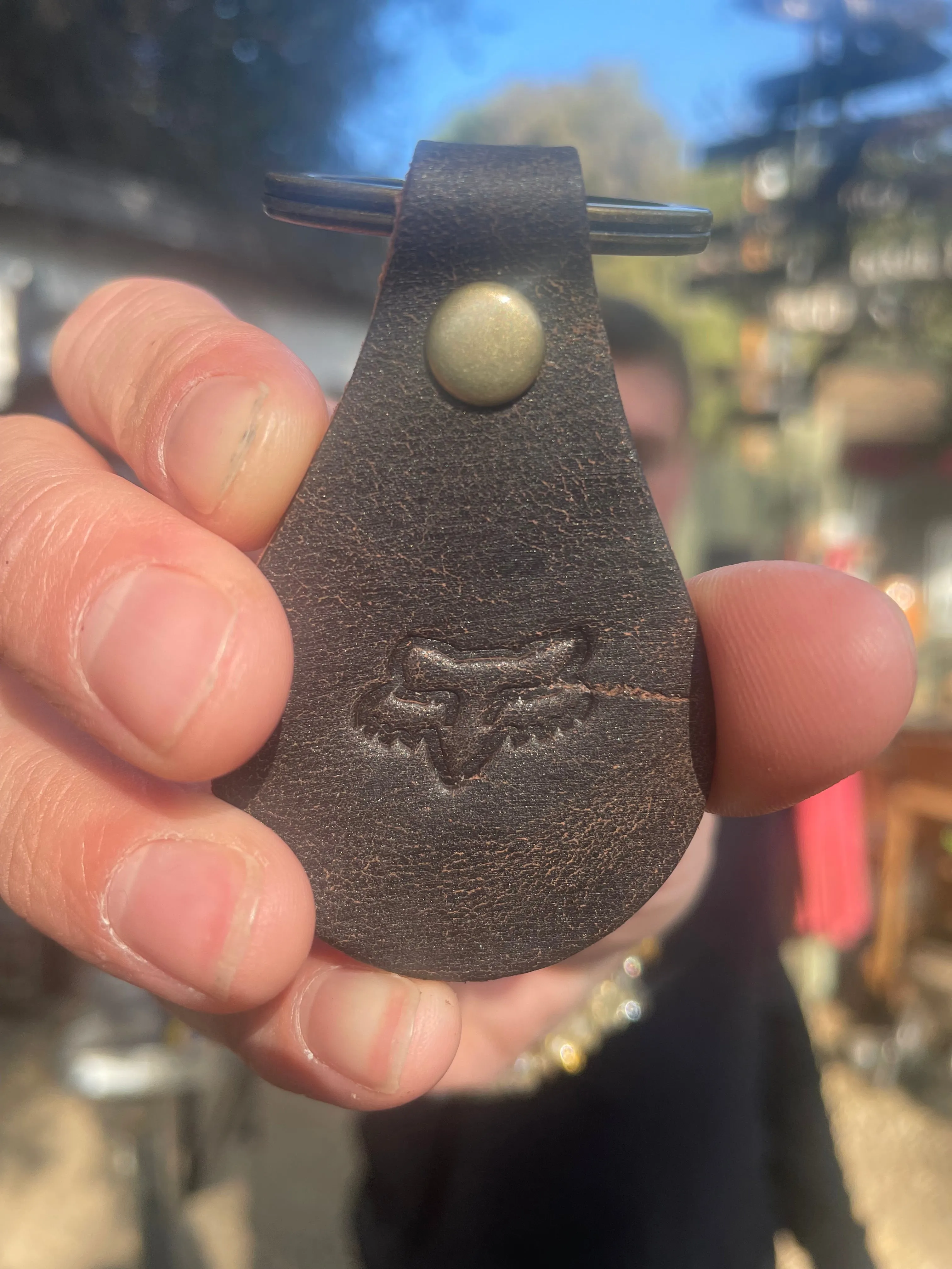 Keeper Leather Key Fob