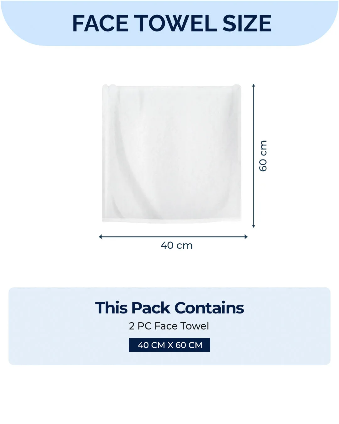 Light Green Cotton Solid 350 GSM Hand Towel (Pack of 2)