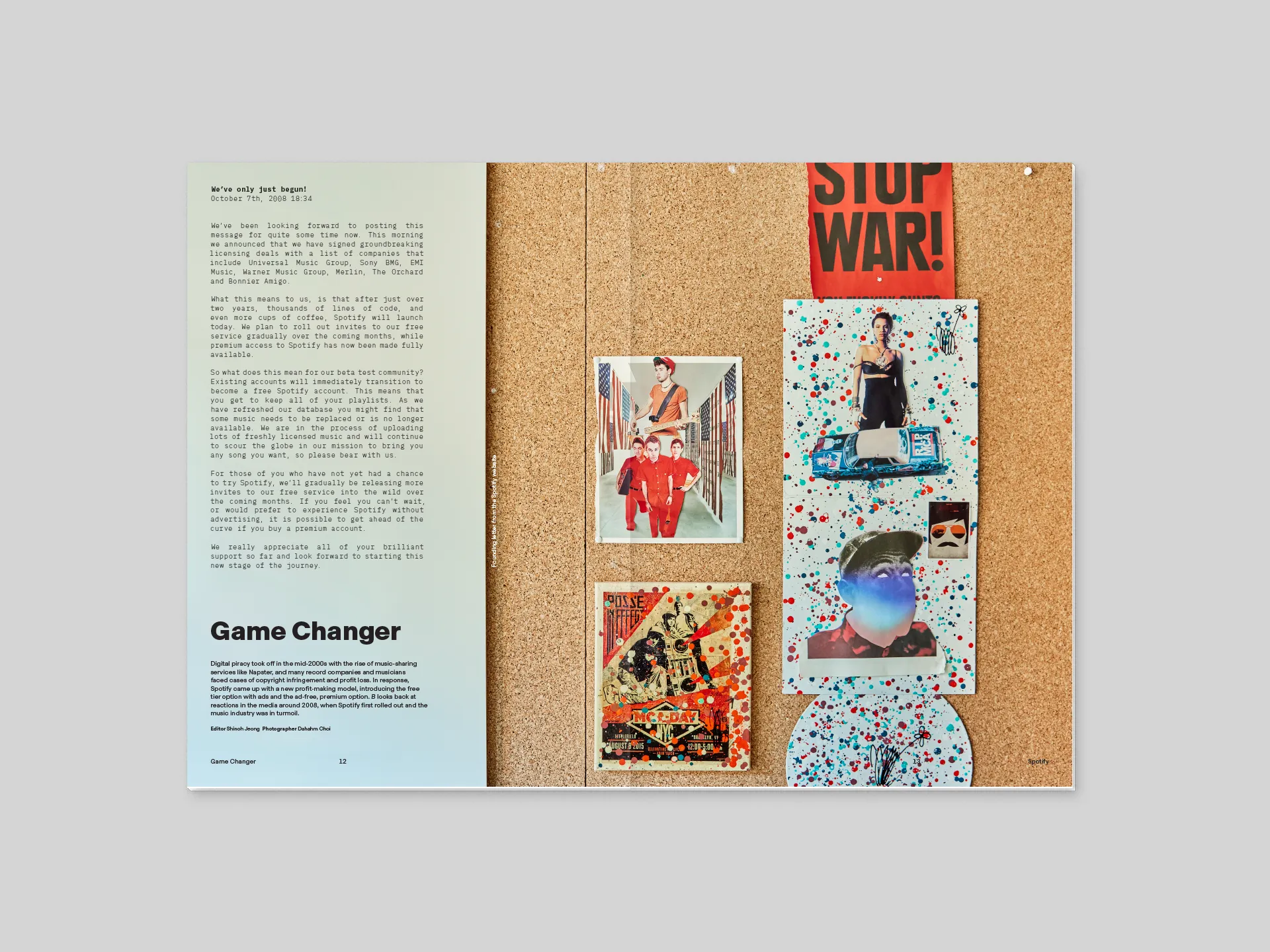 Magazine B - Issue 95 Spotify