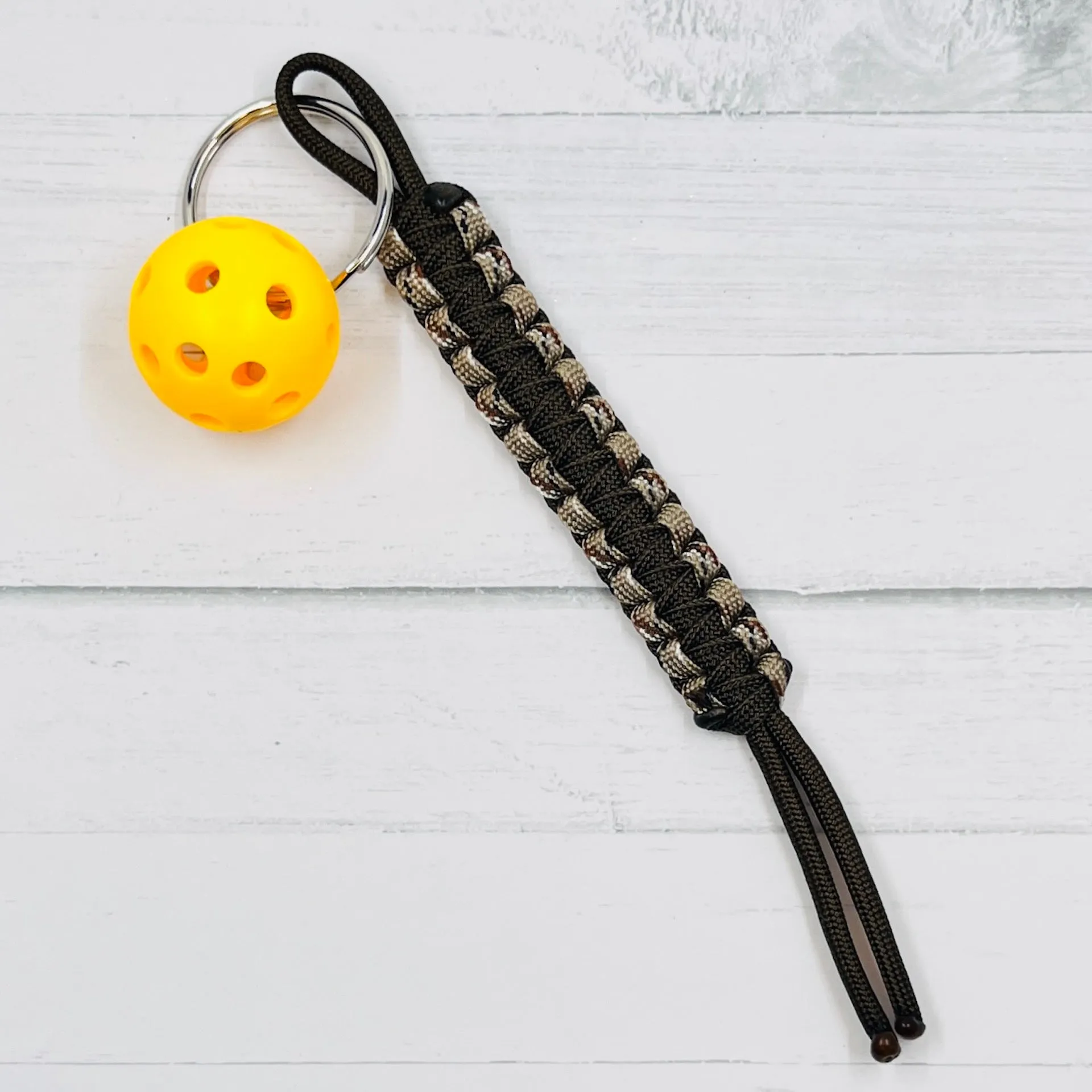 Micro Pickleball Keychain/Zipper Pull (6 Inch) | Pickleball Keychains | Fun Pickleball Gifts