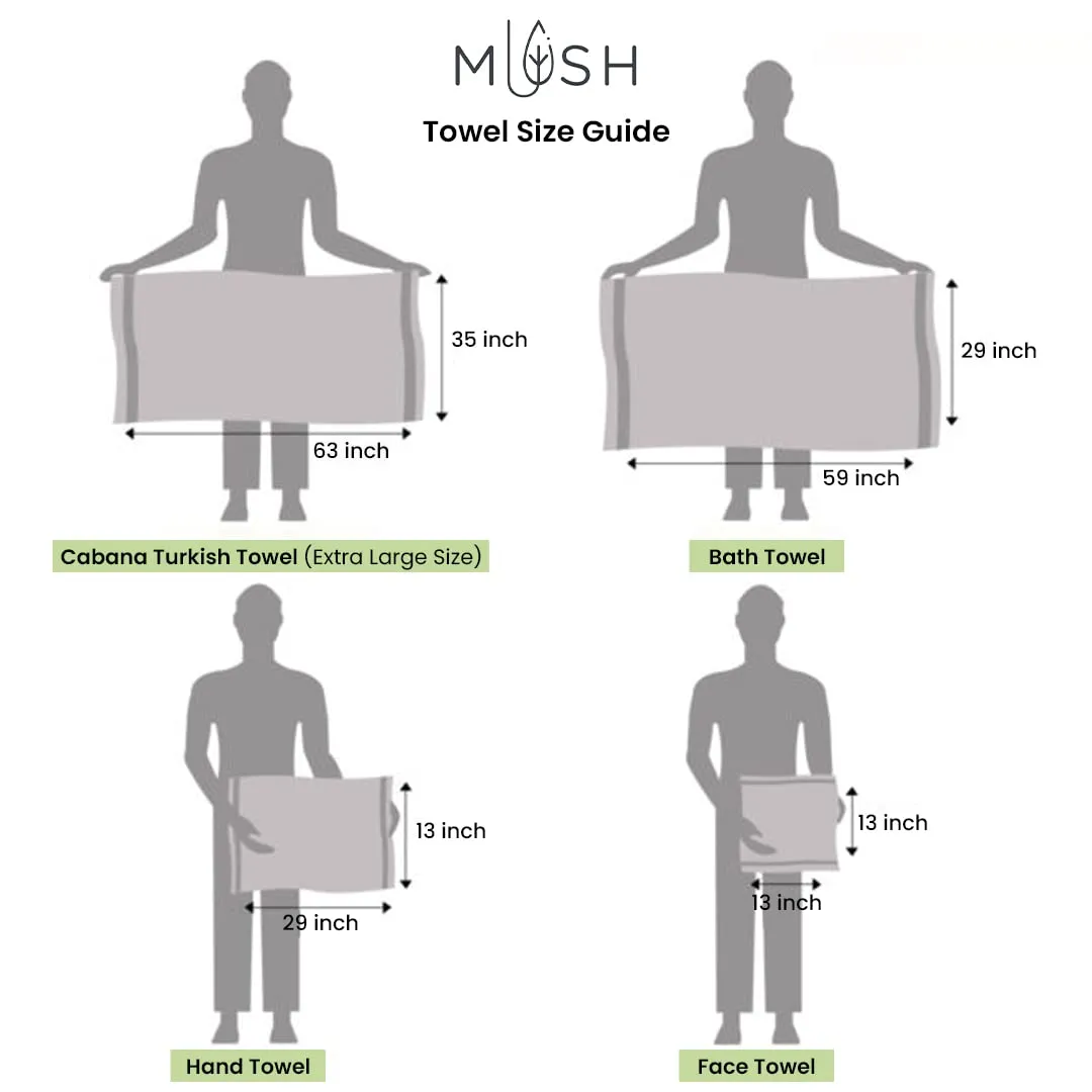 Mush Bamboo Towels for Bath Large Size | 600 GSM Bath Towel for Men & Women | Soft, Highly Absorbent, Quick Dry,and Anti Microbial | 75 X 150 cms (Pack of 1, Olive Green)