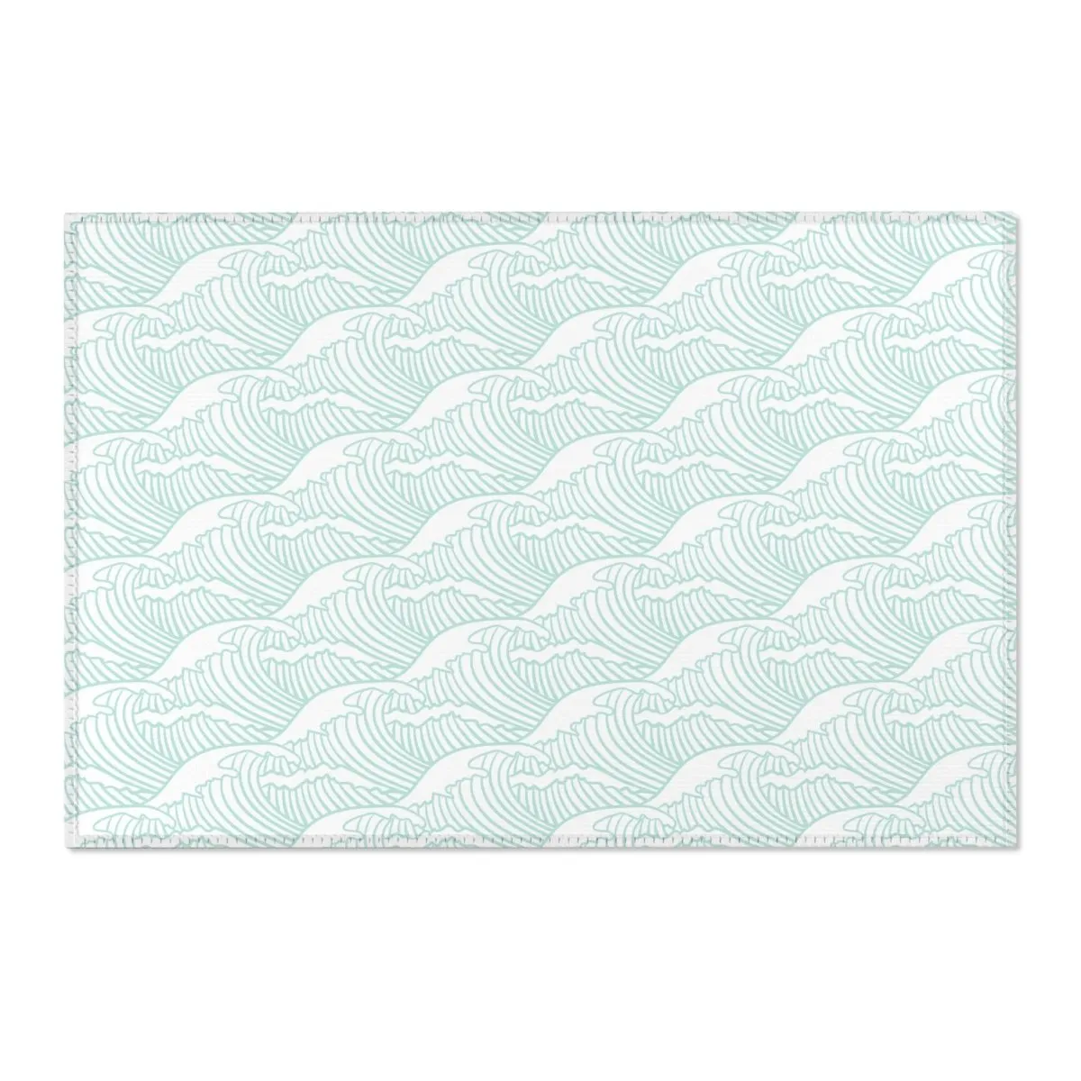 Ocean Waves Nursery Rug