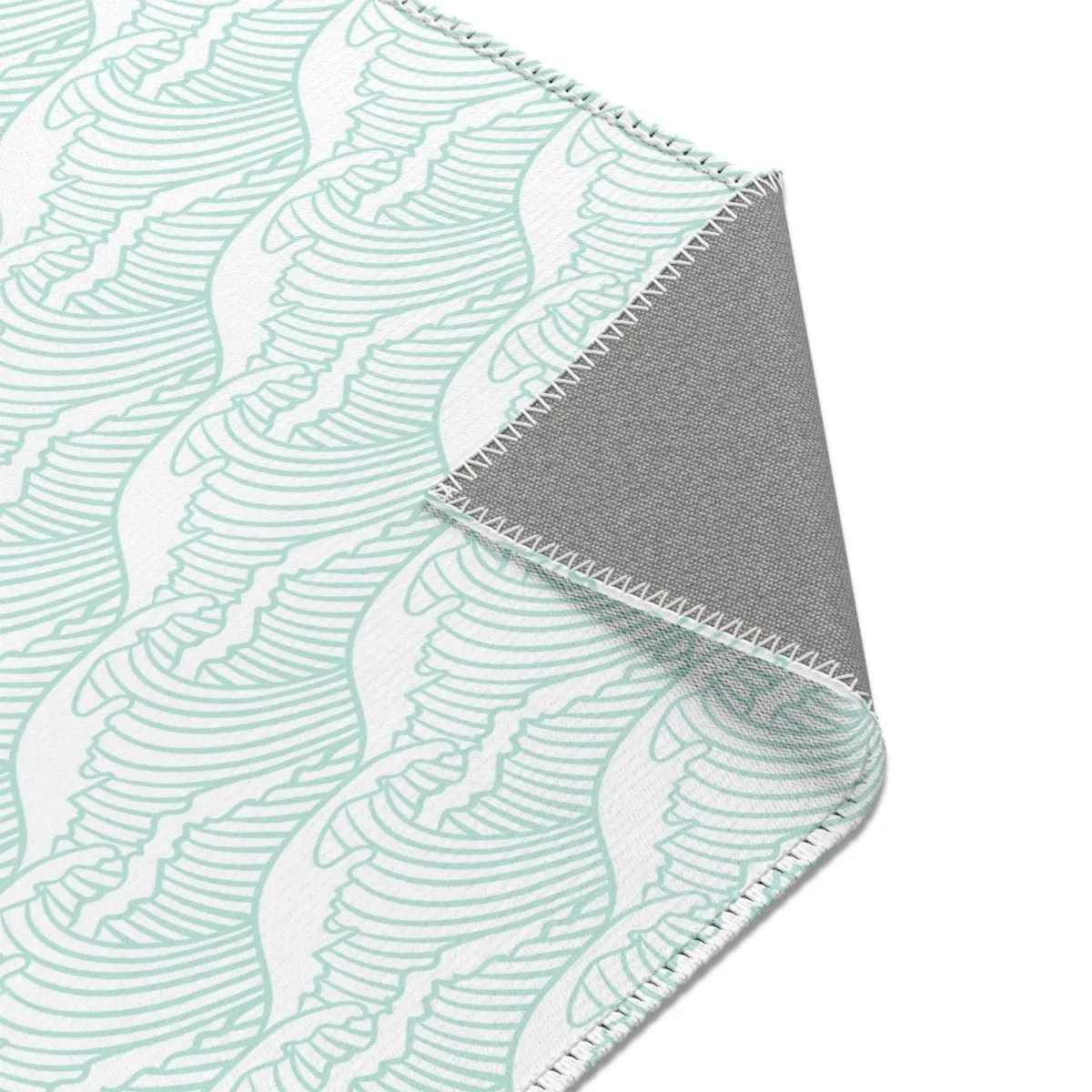 Ocean Waves Nursery Rug