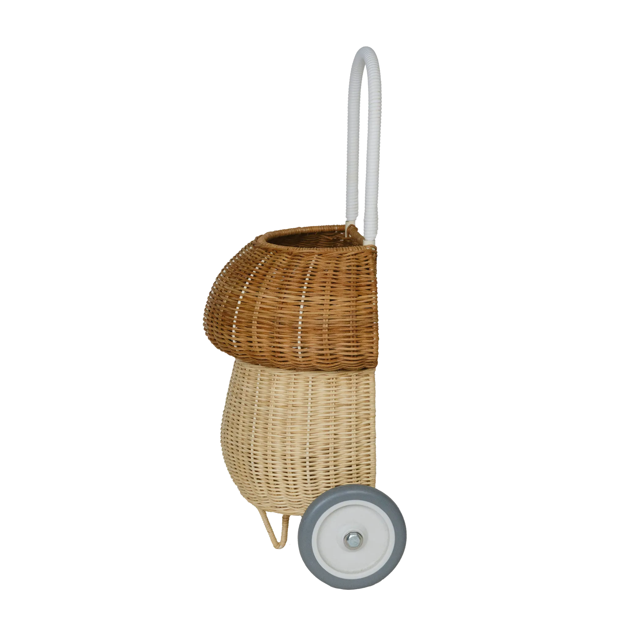 Olli Ella Rattan Mushroom Luggy - Natural