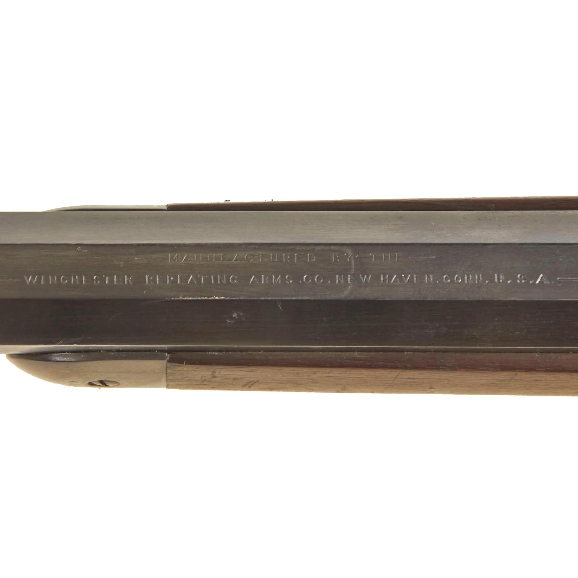 Original U.S. Winchester Model 1886 .40-65 Big Game Rifle with 26" Octagonal Barrel made in 1890 - Serial 36733