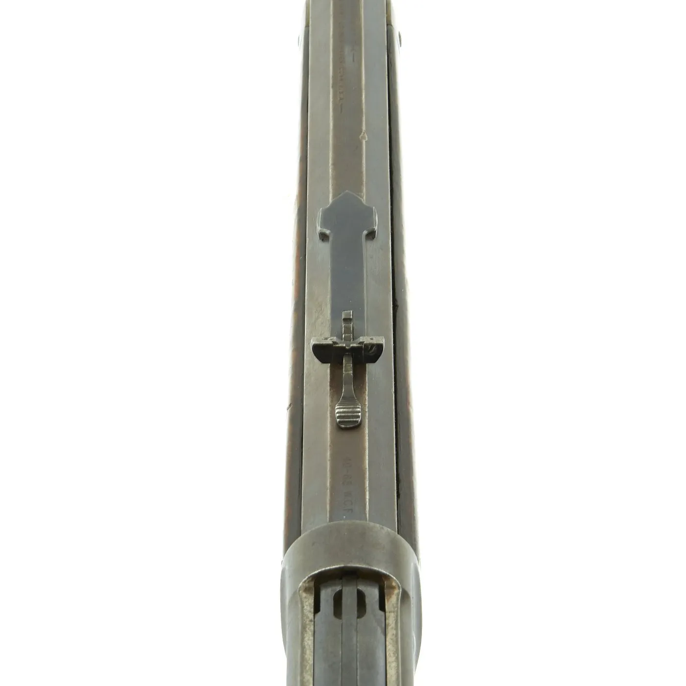 Original U.S. Winchester Model 1886 .40-65 Octagonal Barrel Rifle with Fancy Wood and Factory Letter - made in 1887