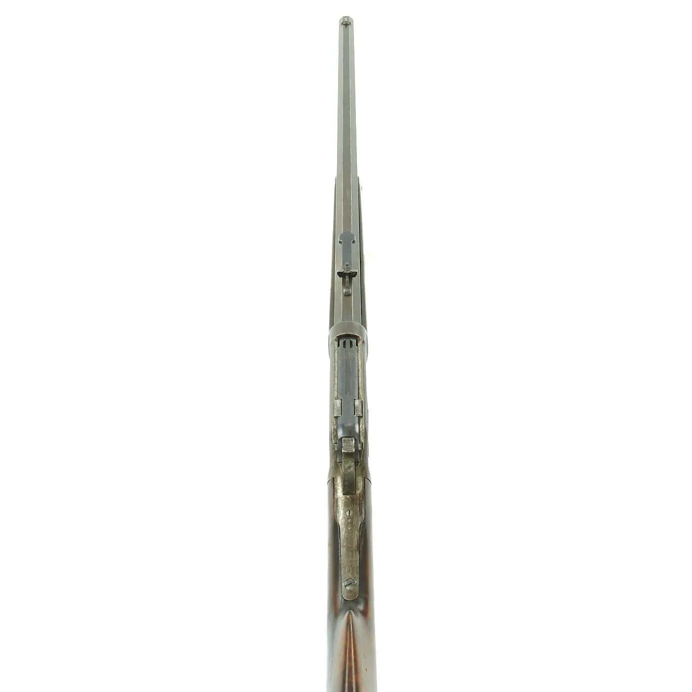 Original U.S. Winchester Model 1886 .40-65 Octagonal Barrel Rifle with Fancy Wood and Factory Letter - made in 1887
