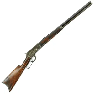 Original U.S. Winchester Model 1886 .40-65 Octagonal Barrel Rifle with Fancy Wood and Factory Letter - made in 1887
