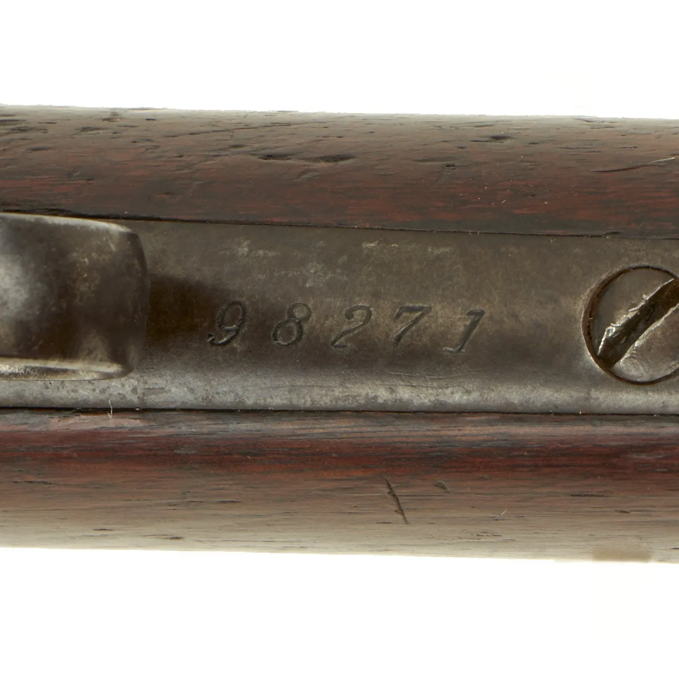 Original U.S. Winchester Model 1886 .40-82 Rifle with 26" Octagonal Barrel made in 1895 - Serial 98271