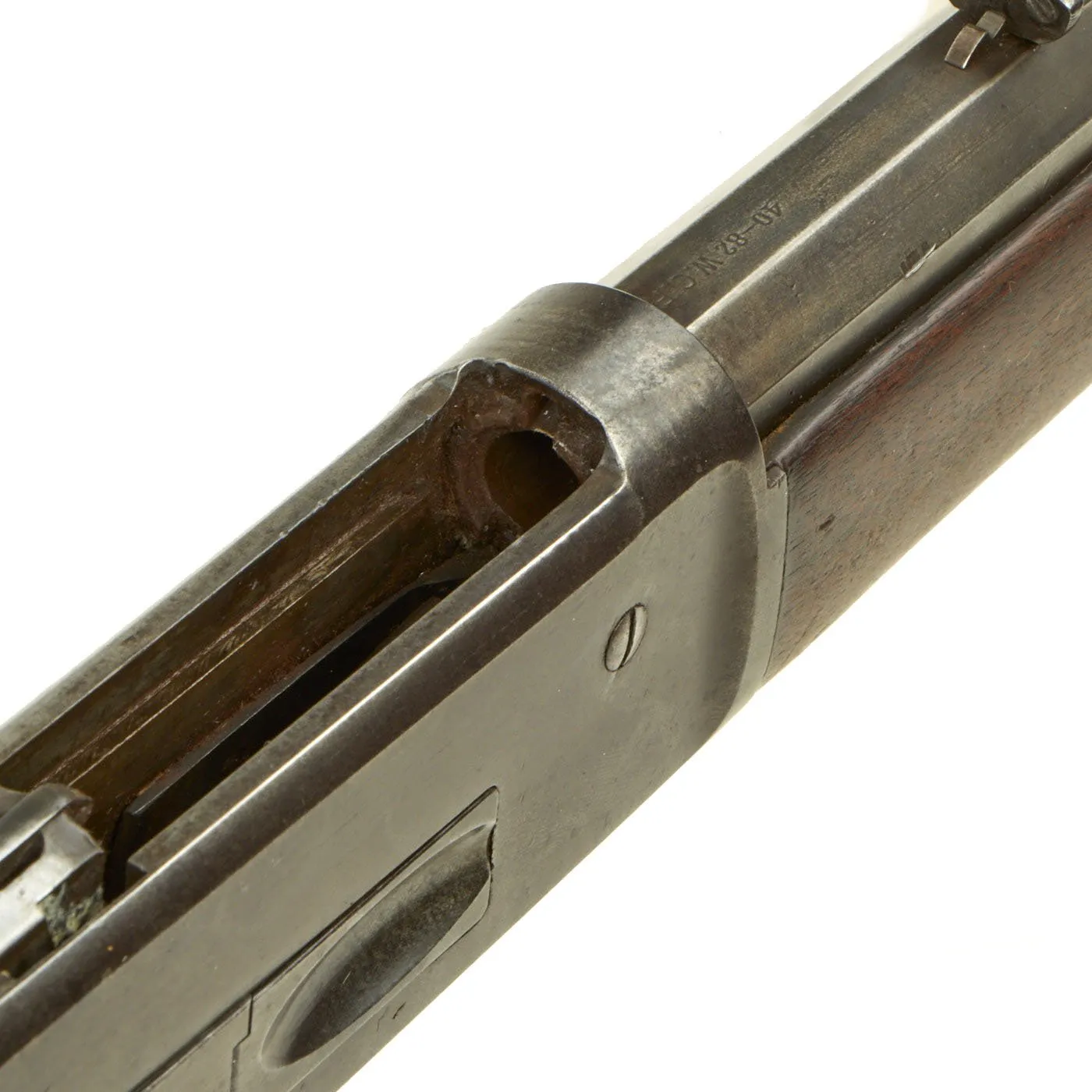 Original U.S. Winchester Model 1886 .40-82 Rifle with 26" Octagonal Barrel made in 1895 - Serial 98271