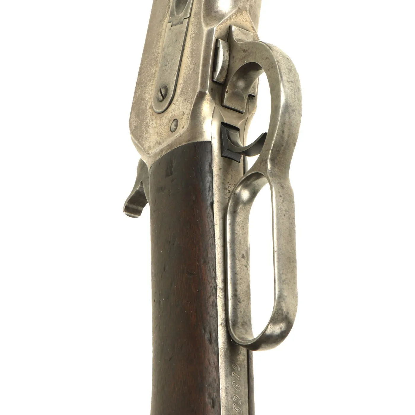 Original U.S. Winchester Model 1886 .45-70 Rifle with 26" Round Barrel made in 1891 - Serial 51965