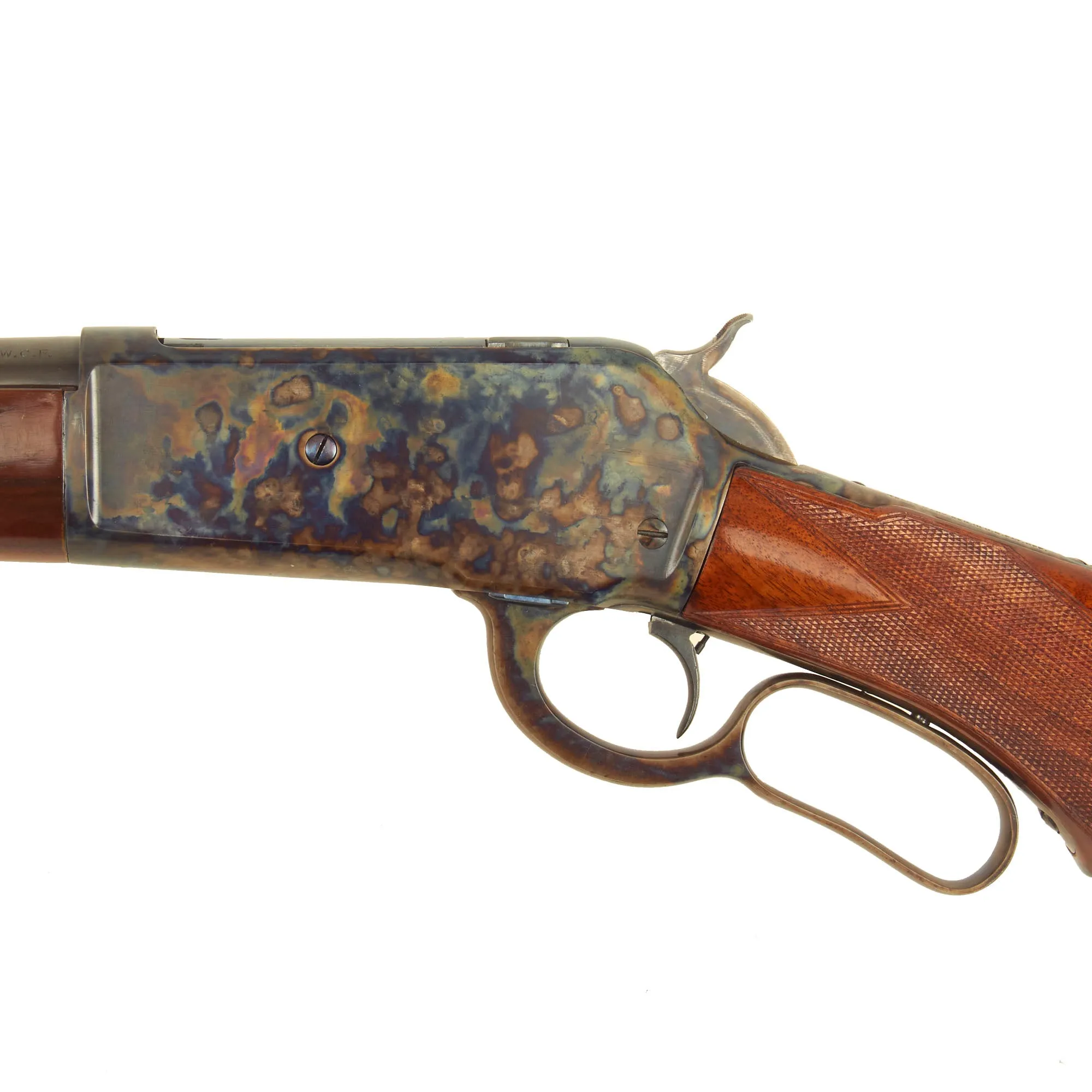 Original U.S. Winchester Model 1886 Deluxe Sporting Rifle Rebarreled in .33WCF - Serial 69264 made in 1892