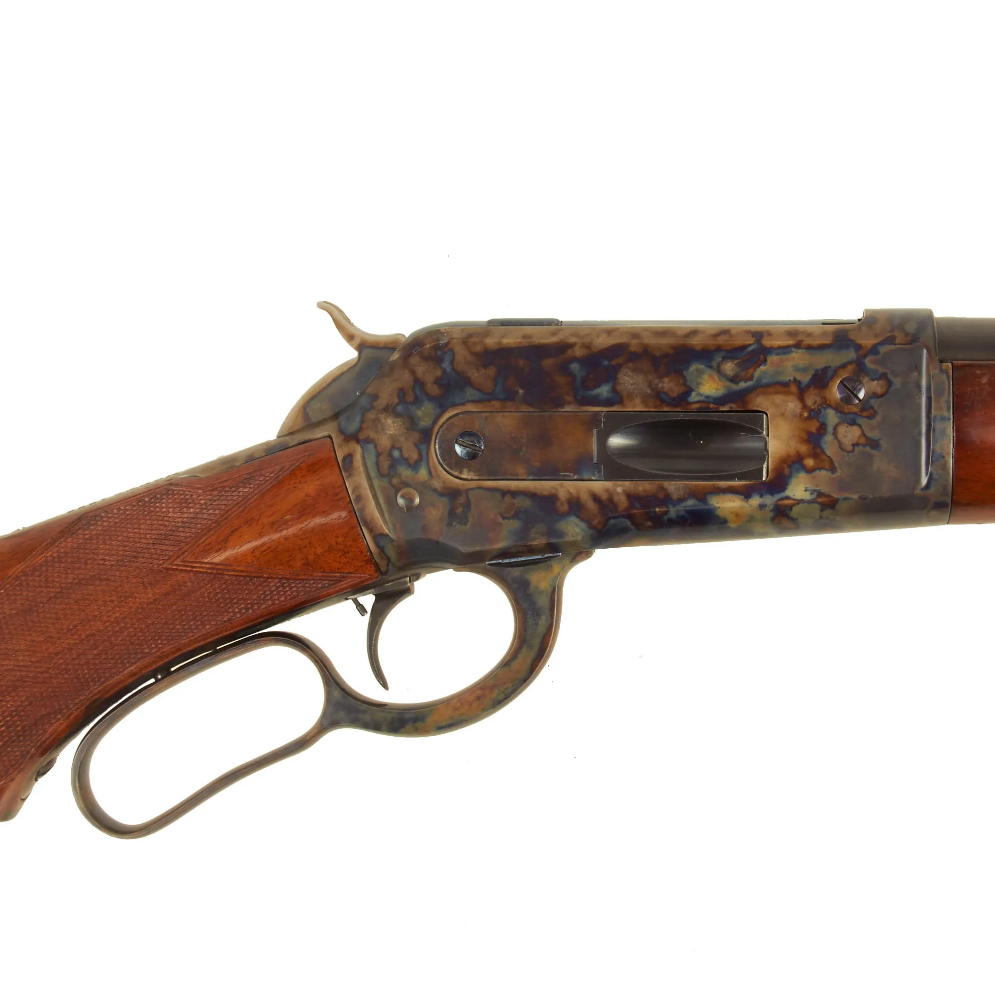 Original U.S. Winchester Model 1886 Deluxe Sporting Rifle Rebarreled in .33WCF - Serial 69264 made in 1892