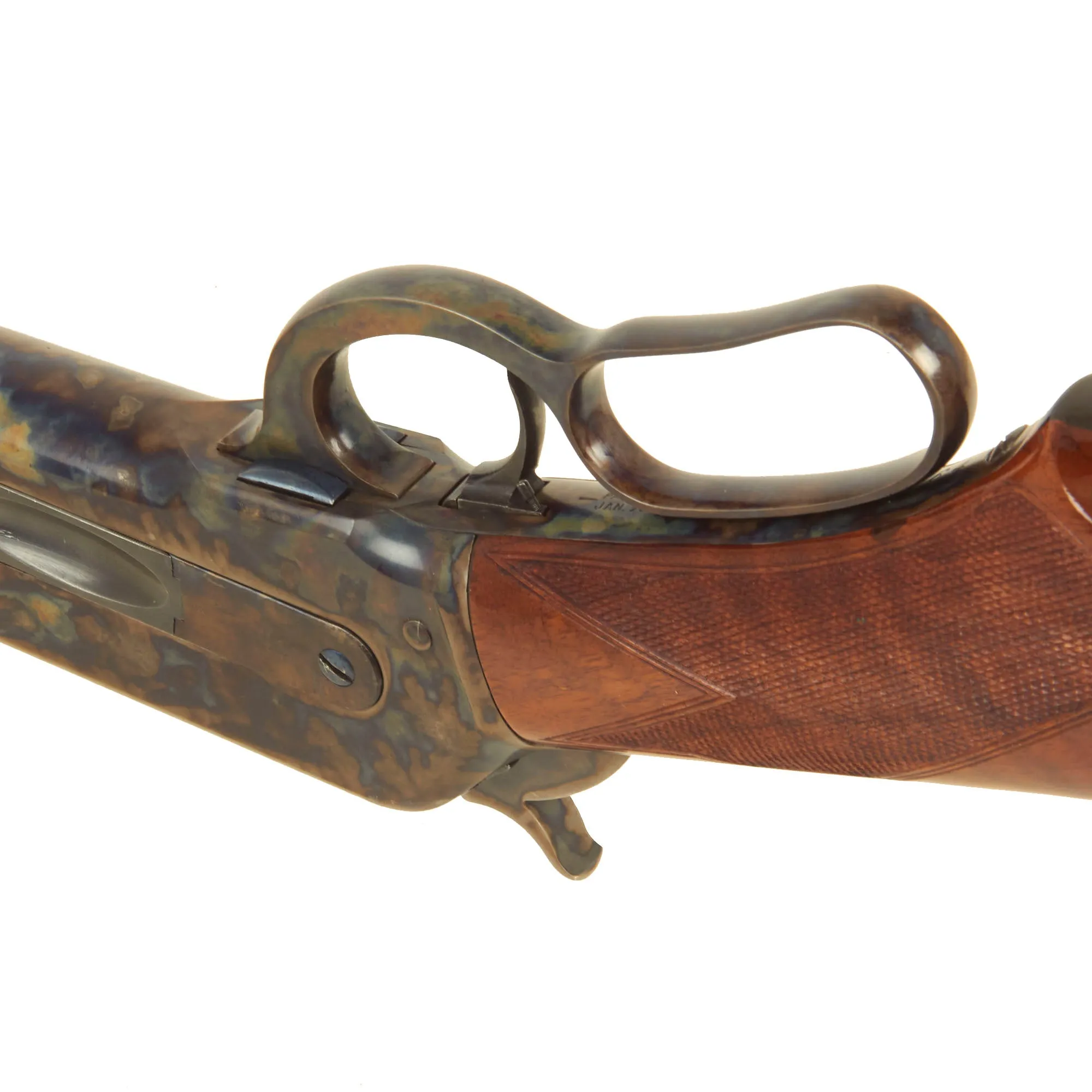 Original U.S. Winchester Model 1886 Deluxe Sporting Rifle Rebarreled in .33WCF - Serial 69264 made in 1892