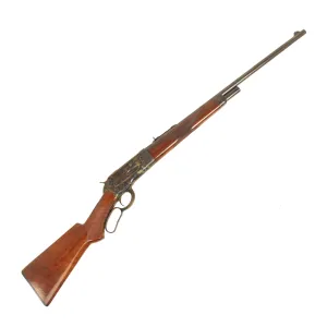 Original U.S. Winchester Model 1886 Deluxe Sporting Rifle Rebarreled in .33WCF - Serial 69264 made in 1892