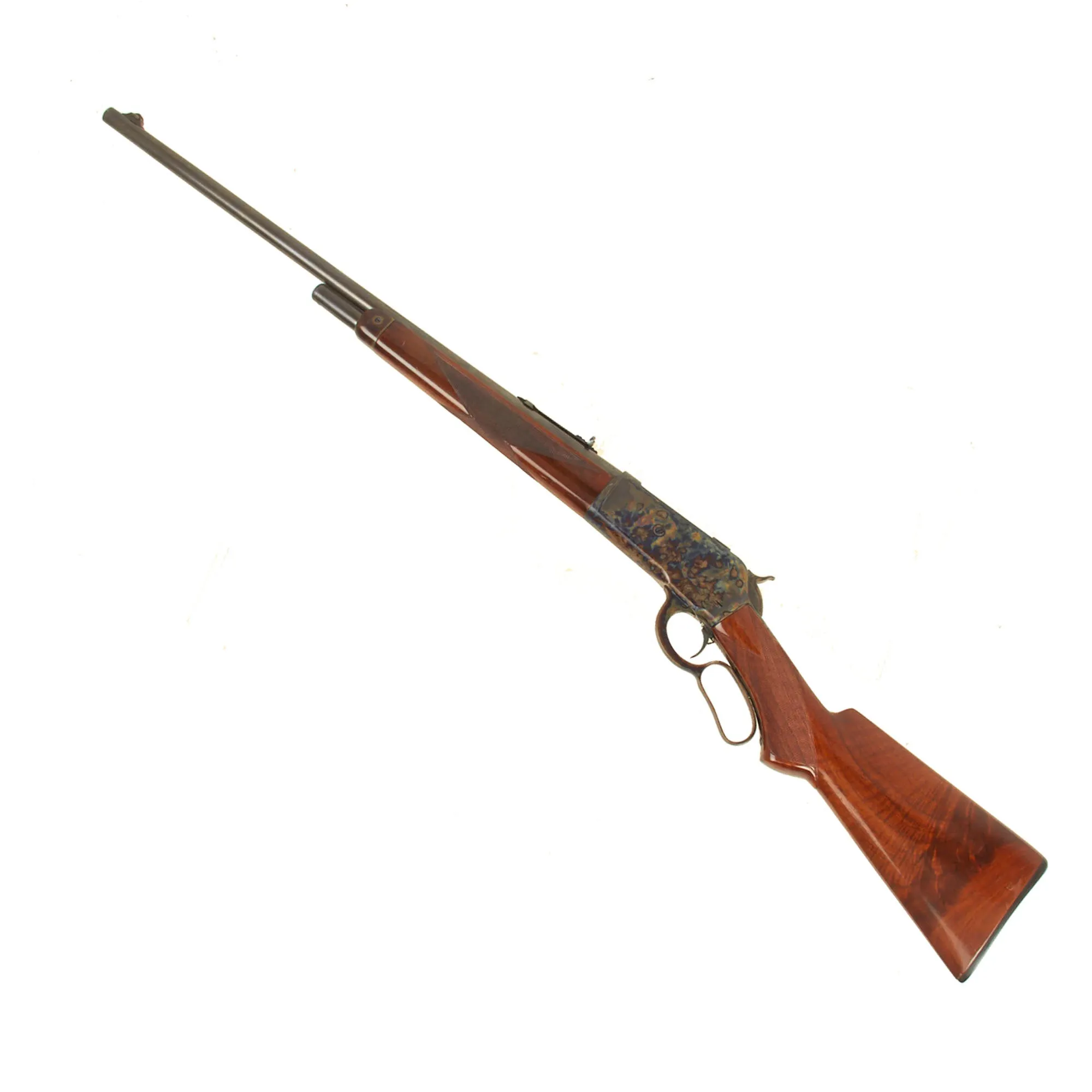 Original U.S. Winchester Model 1886 Deluxe Sporting Rifle Rebarreled in .33WCF - Serial 69264 made in 1892