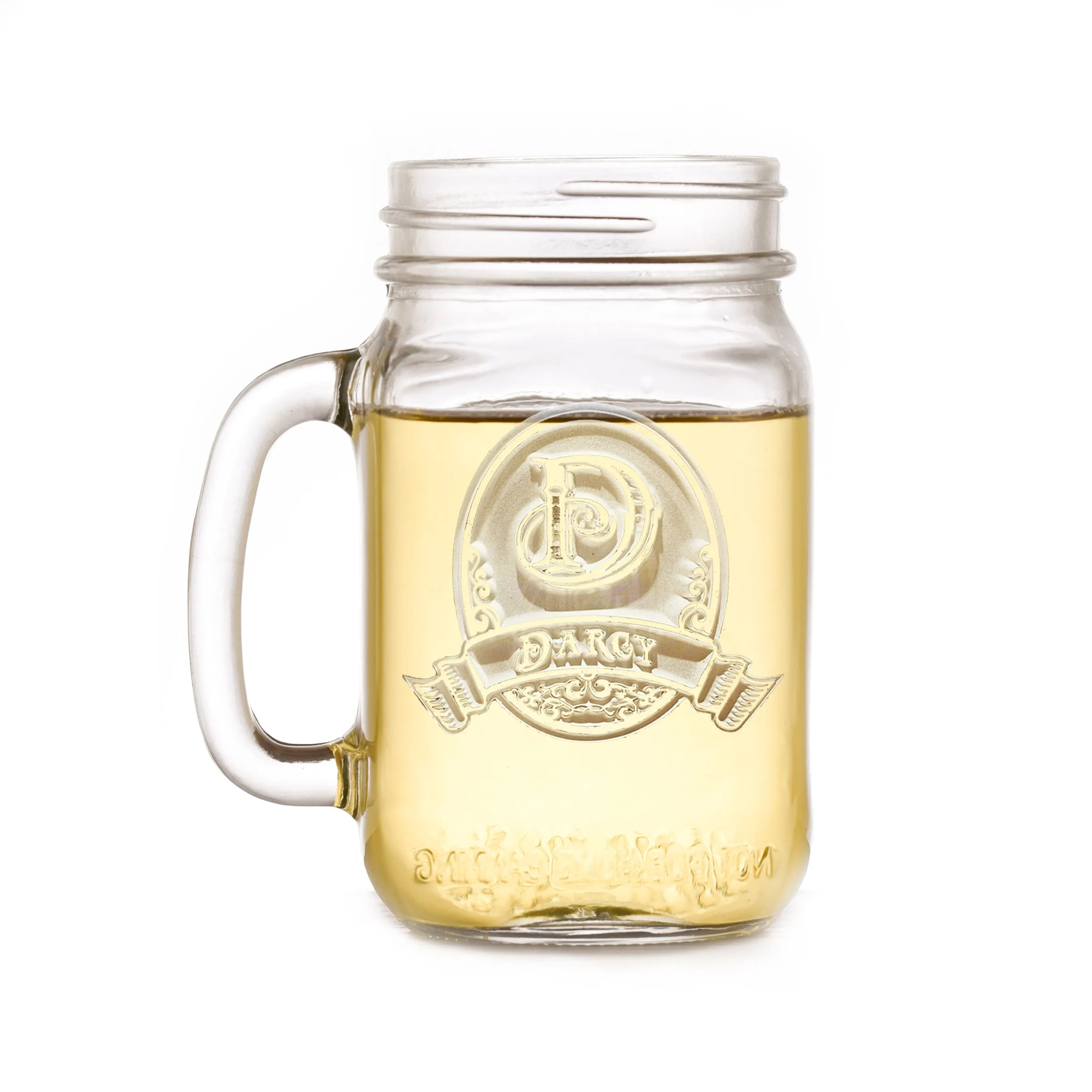 Personalized Mason Jar Mug