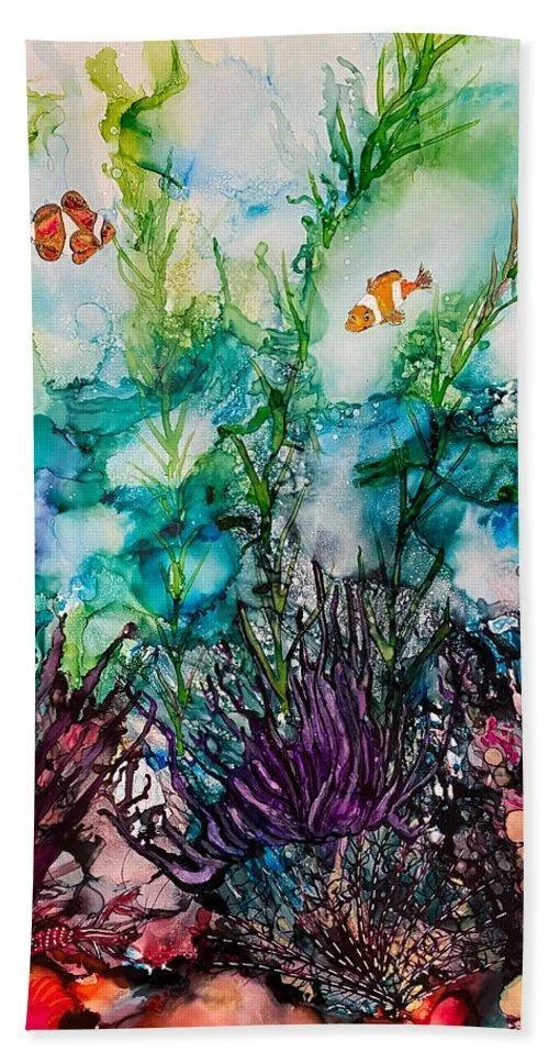 Sargasso Sea - XL Tropical Bath Towel Collection