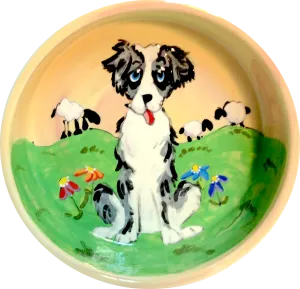 Sheep Peep Dog Bowl