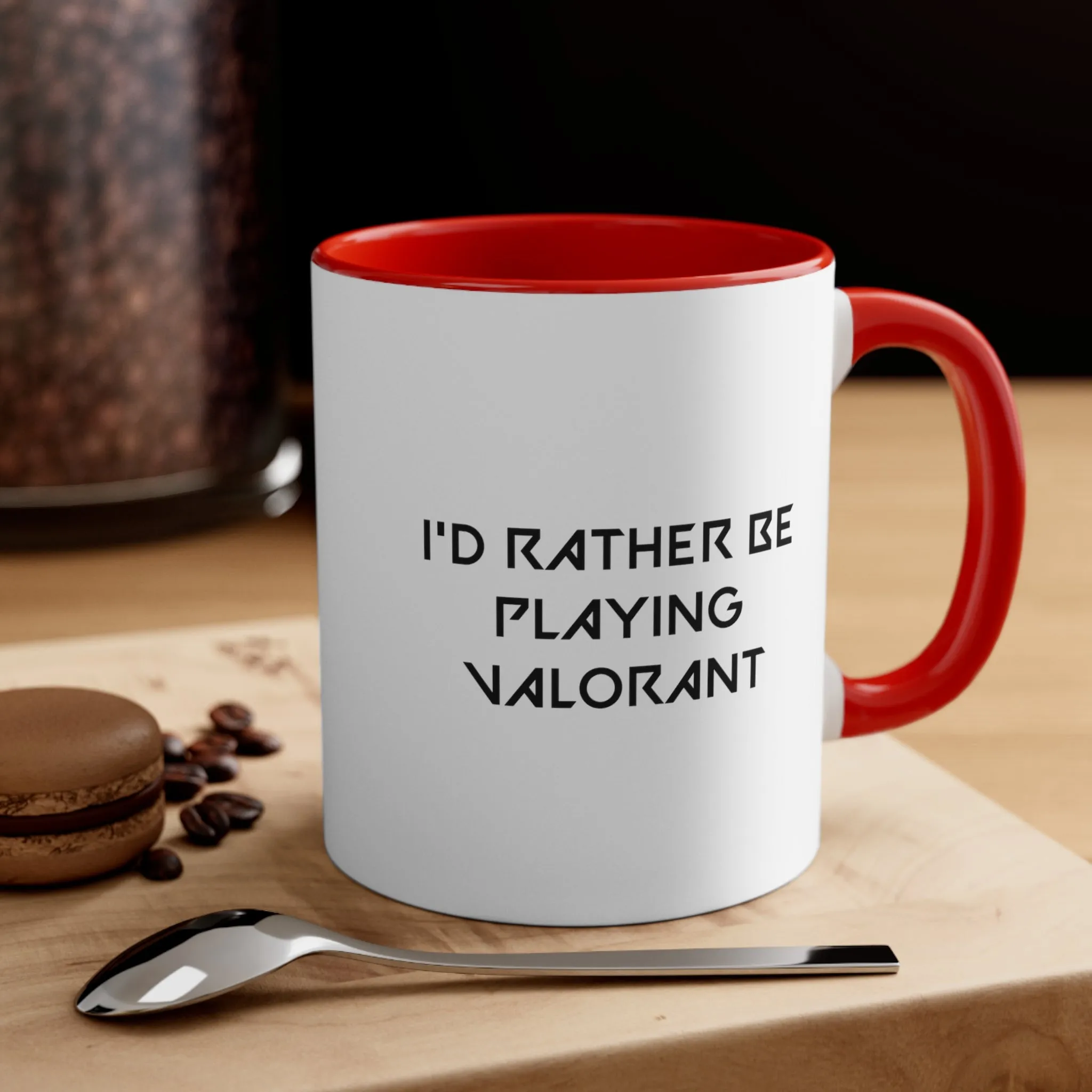 Valorant I'd Rather Be Playing Coffee Mug, 11oz Mugs Cups Gamer Gift For Him Her Game Cup Cups Mugs Birthday Christmas Valentine's Anniversary Gifts