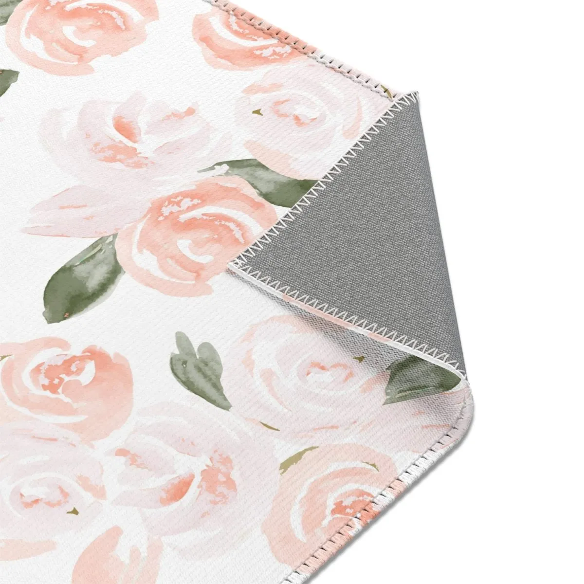Watercolor Floral Nursery Rug