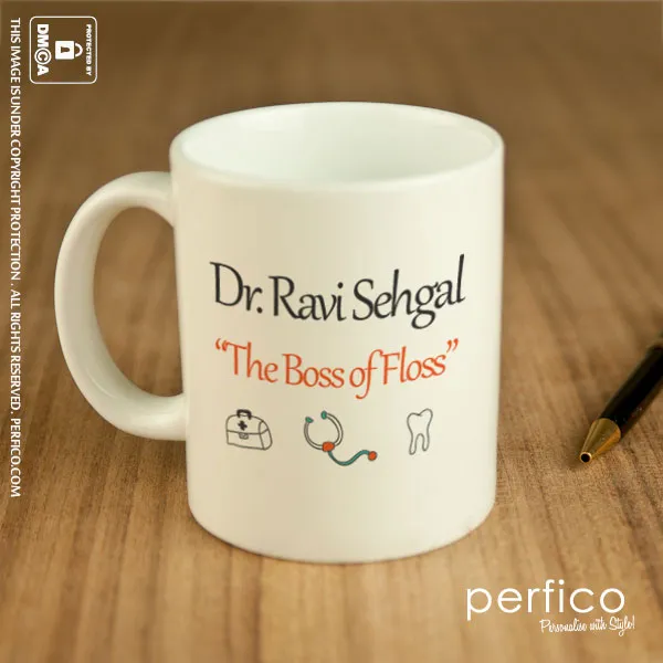 Worlds Best Dentist © Personalized Coffee Mug